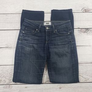 Paige skyline straight blue Jean's womens size 25